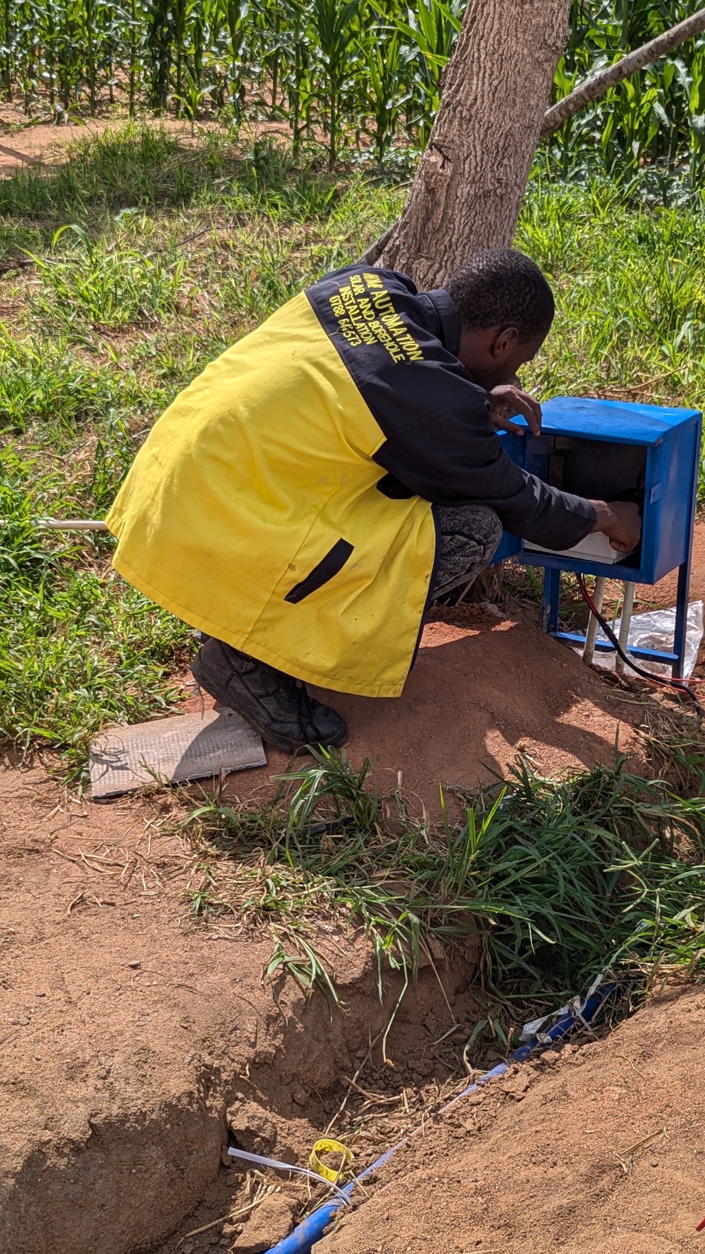 AC Borehole System Installed by TF Electronics